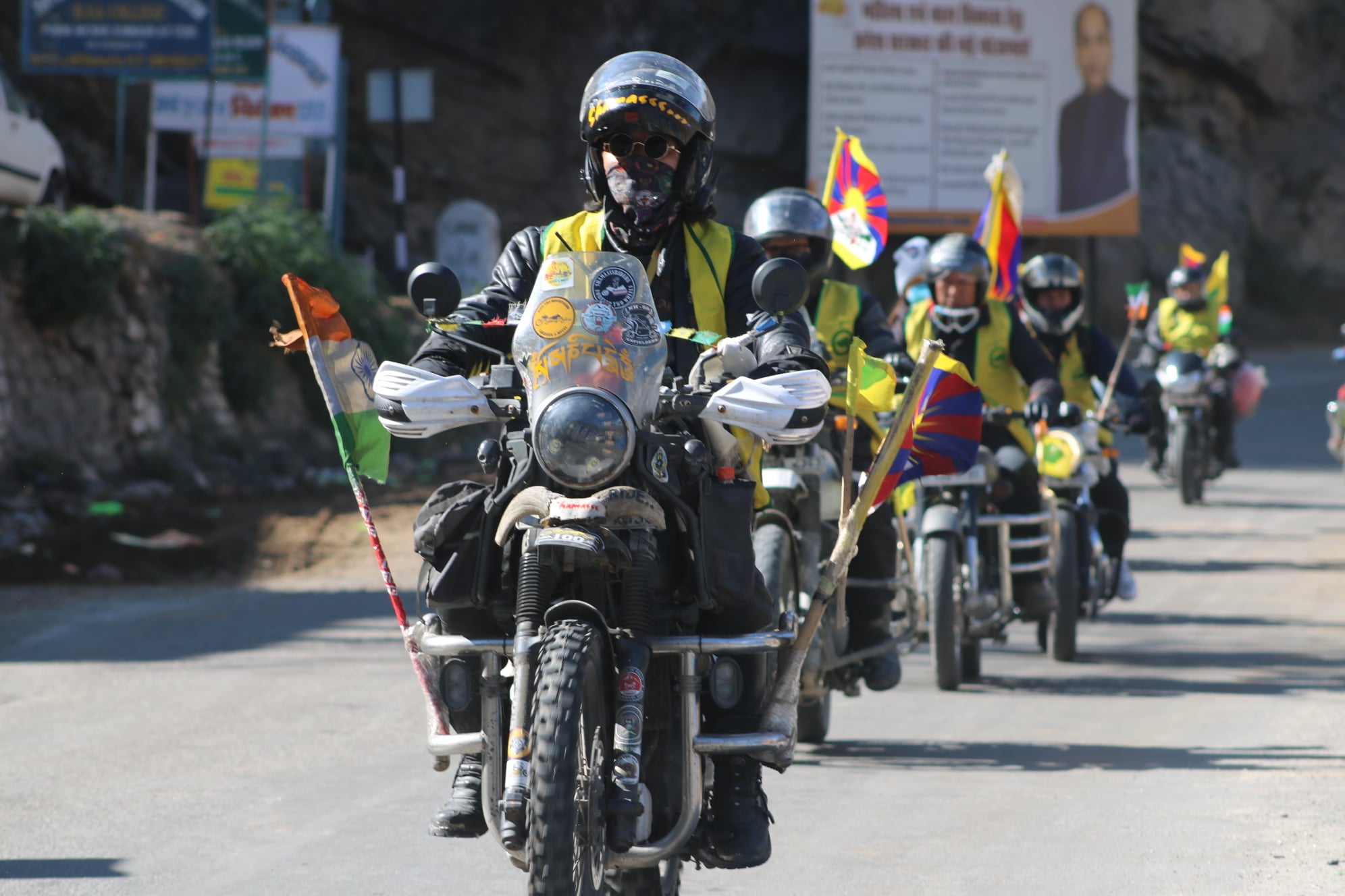 TYC kicks off Indo-Tibet Border Bike Rally