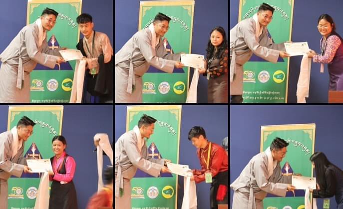 TYC'S GENERAL SECRETARY, SONAM TSERING LA WAS INVITED AS THE CHIEF GUEST DURING THE CLOSING CEREMONY OF A CONFERENCE OREGANIZED BY THE RTYC SARAH