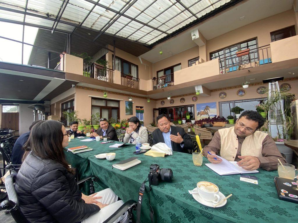 Meeting with US Delegation In Dharamshala